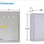 ตู้คอมบายเนอร์สำหรับโซล่าเซลล์ระบบออนกริด ดีซี 2สตริง 3เฟส AC-DC combiner box 800Vdc 2string AC MCCB 3phase ongrid system 10kw 15kw 20kw