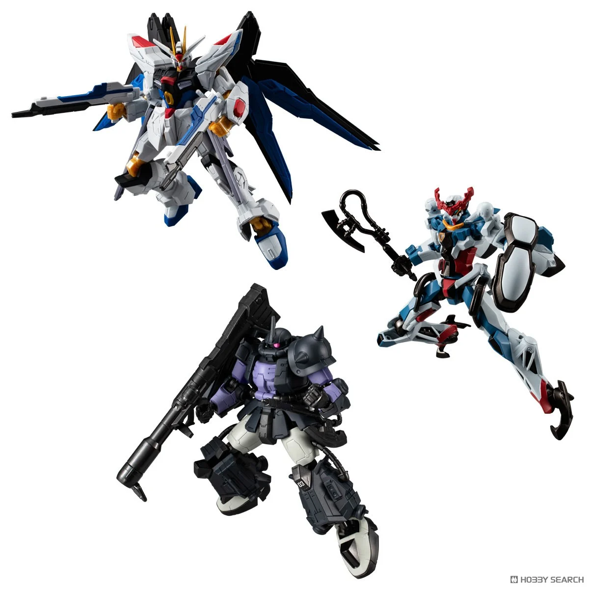Preorderเข้า12/2025-1/2026 รบกวนสั่งแยกกับสินค้ารายการอื่นครับ **ได้ครบ 7 แบบ* Bandai 4570117922923 MOBILE SUIT GUNDAM G-FRAME FA 08 W/O GUM
